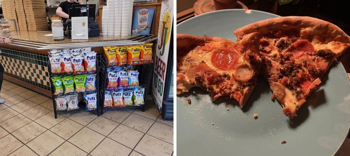J & J Pizzeria and Grille Menu